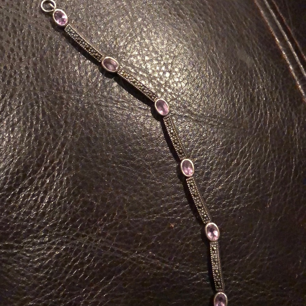 Amethyst bracelet
